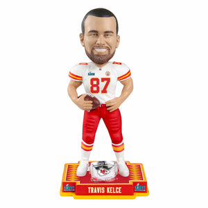 Kansas City Chiefs NFL Super Bowl LVII Champions Travis Kelce Bobblehead