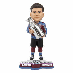 Colorado Avalanche NHL 2022 Stanley Cup Champions Andre Burakovsky Bobblehead