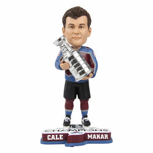 Colorado Avalanche NHL 2022 Stanley Cup Champions Cale Makar Bobblehead