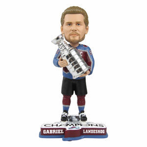 Colorado Avalanche NHL 2022 Stanley Cup Champions Gabriel Landeskog Bobblehead