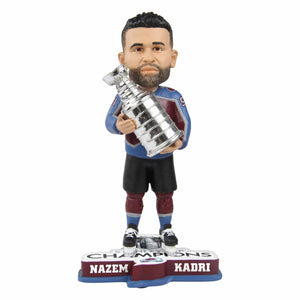 Colorado Avalanche NHL 2022 Stanley Cup Champions Nazem Kadri Bobblehead