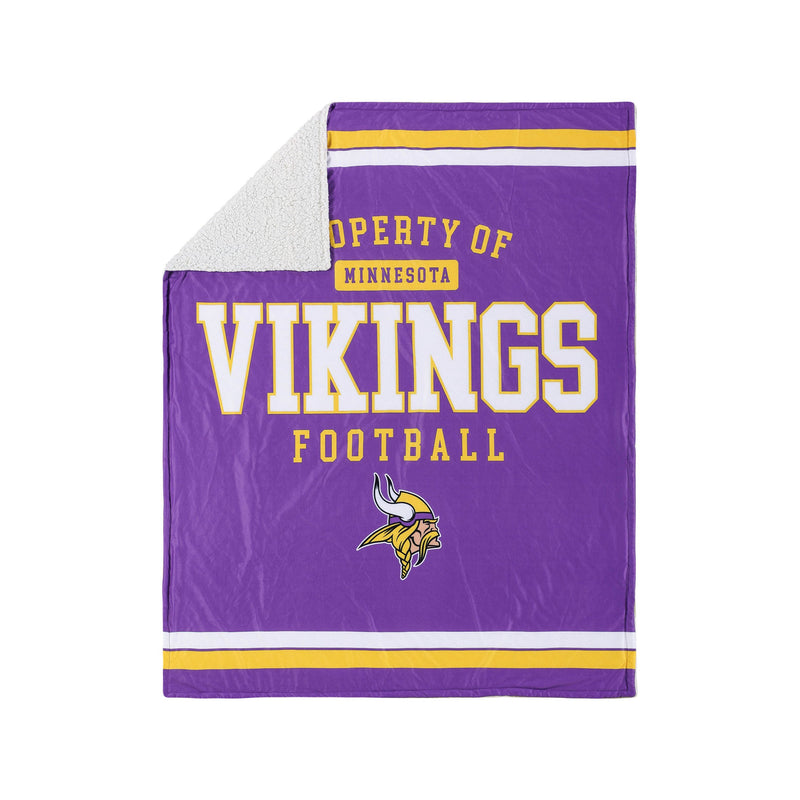 Minnesota Vikings Fleece Throw Blanket – All American Sportswear