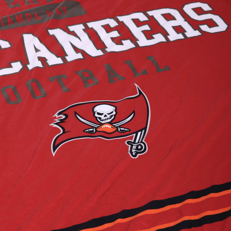Tampa Bay Buccaneers Blanket Fringed Fleece Throw 48”x44” NFL