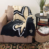 New Orleans Saints NFL Supreme Slumber Plush Throw Blanket