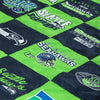 Seattle Seahawks NFL Team Pride Patches Quilt