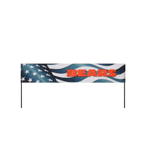 Chicago Bears NFL Lawn Banner