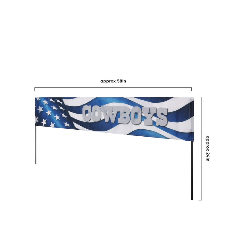 Dallas Cowboys NFL Lawn Banner