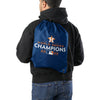 Houston Astros MLB 2022 World Series Champions Drawstring Backpack