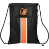 MLB Big Stripe Zipper Drawstring Backpack - Pick Your Team!