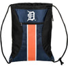 MLB Big Stripe Zipper Drawstring Backpack - Pick Your Team!