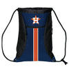 MLB Big Stripe Zipper Drawstring Backpack - Pick Your Team!