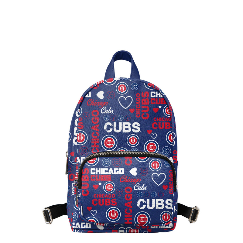 chicago cubs mini backpack Bullseye 196816742057Officially Licensed by Major League BaseballImportedBrand Chicago Cubs MLB Logo Love