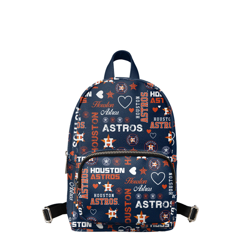 Astros Drawstring Bag /with Zipper Pouch