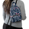 New York Yankees MLB Logo Love Mini Backpack