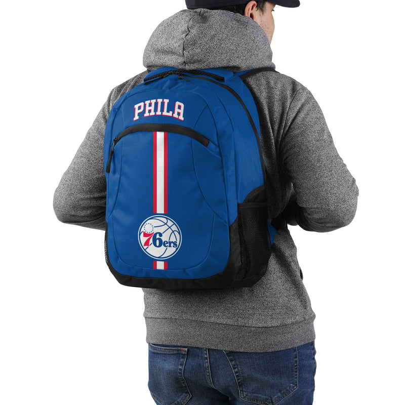 76ers laptop backpack Philadelphia 76ers NBA Action Backpack