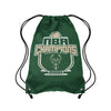 Milwaukee Bucks 2021 NBA Champions Logo Drawstring Backpack