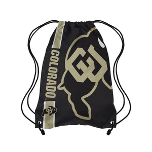 Colorado Buffaloes NCAA Big Logo Drawstring Backpack