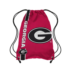 Georgia Bulldogs NCAA Big Logo Drawstring Backpack