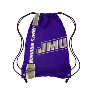 James Madison Dukes NCAA Big Logo Drawstring Backpack