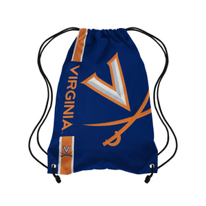 Virginia Cavaliers NCAA Big Logo Drawstring Backpack