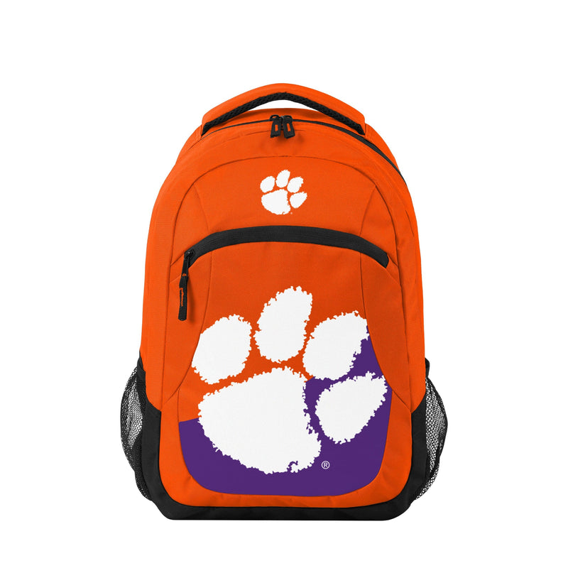 jansport backpack with tigers on it Clemson Tigers NCAA Colorblock Action Backpack