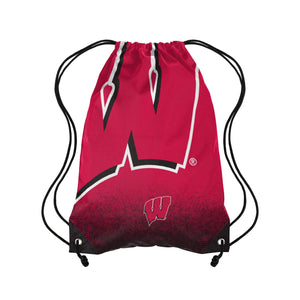 Wisconsin Badgers NCAA Gradient Drawstring Backpack