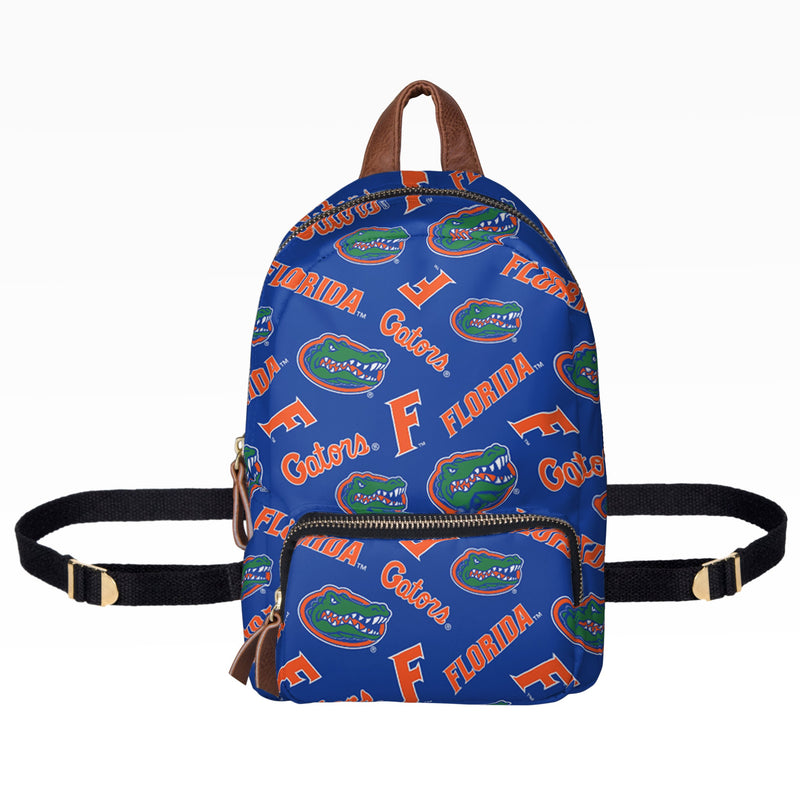 gators mini backpack Chad & Jake Black Florida Personalized Officially Licensed All Florida Gators NCAA Printed Collection