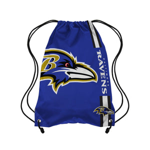 Baltimore Ravens NFL Big Logo Drawstring Backpack