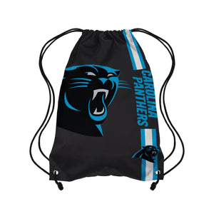 Carolina Panthers NFL Big Logo Drawstring Backpack