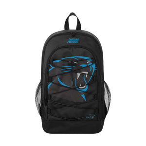Carolina Panthers NFL Big Logo Bungee Backpack