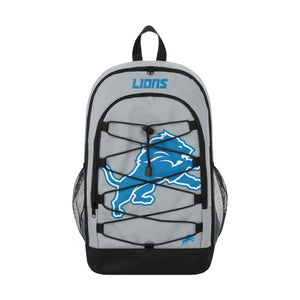 Detroit Lions NFL Big Logo Bungee Backpack