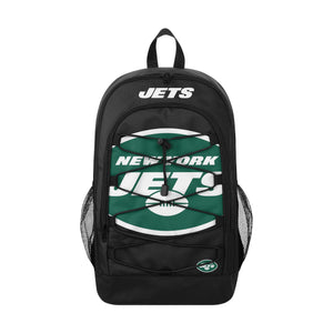 New York Jets NFL Big Logo Bungee Backpack