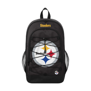 Pittsburgh Steelers NFL Big Logo Bungee Backpack