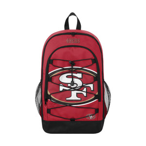 San Francisco 49ers NFL Big Logo Bungee Backpack