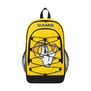 Los Angeles Rams NFL Big Logo Bungee Backpack