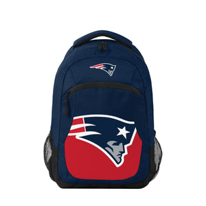 New England Patriots NFL Colorblock Action Backpack