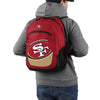 San Francisco 49ers NFL Colorblock Action Backpack