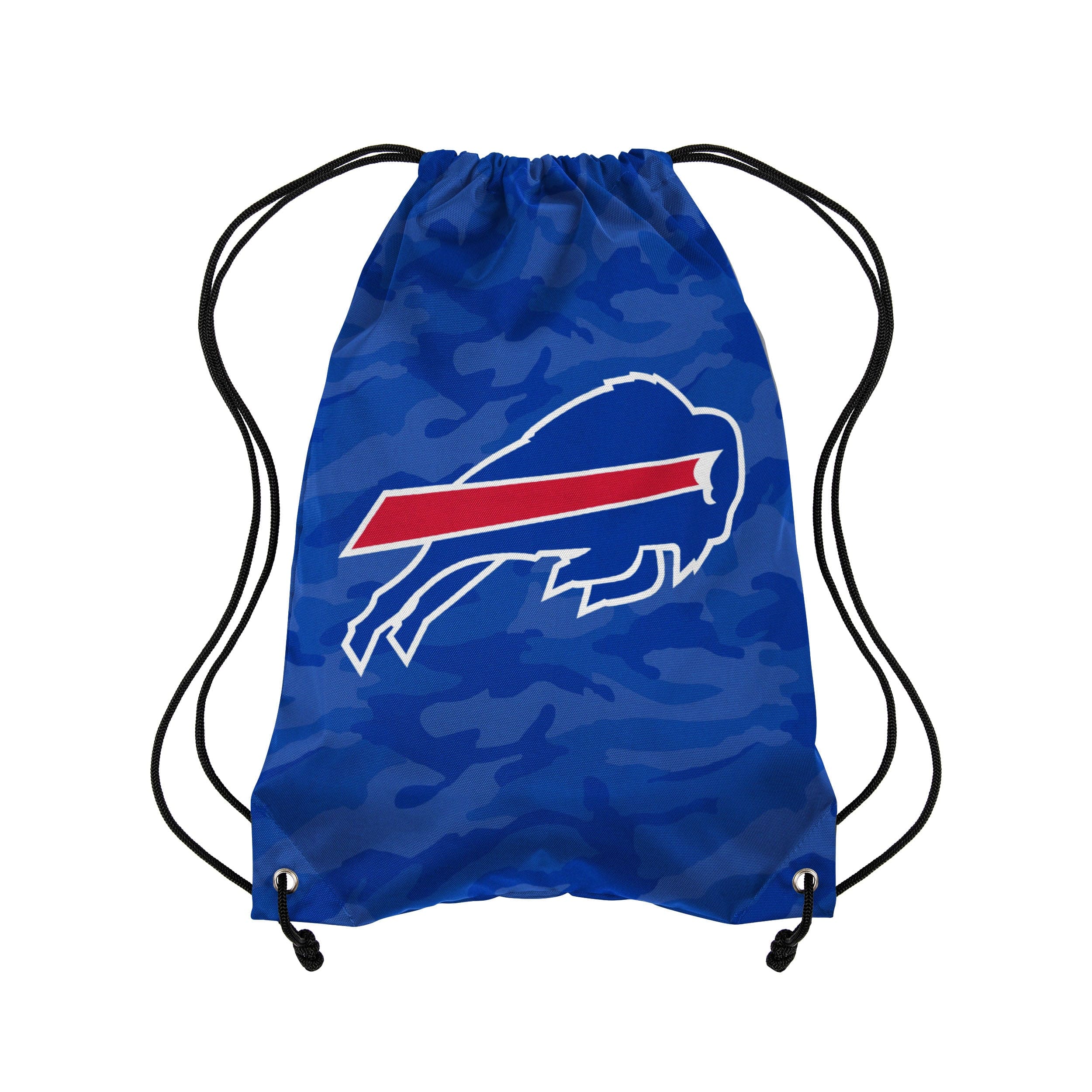 FOCO NFL Big Logo Camo Drawstring Backpack