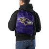 Baltimore Ravens NFL Big Logo Camo Drawstring Backpack