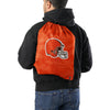 Cleveland Browns NFL Big Logo Camo Drawstring Backpack