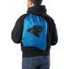 Carolina Panthers NFL Big Logo Camo Drawstring Backpack