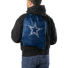 Dallas Cowboys NFL Big Logo Camo Drawstring Backpack