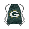 Green Bay Packers NFL Big Logo Camo Drawstring Backpack