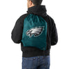 Philadelphia Eagles NFL Big Logo Camo Drawstring Backpack