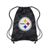 Pittsburgh Steelers NFL Big Logo Camo Drawstring Backpack