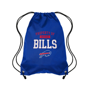 Buffalo Bills NFL Property Of Drawstring Backpack