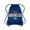 Denver Broncos NFL Property Of Drawstring Backpack