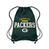 Green Bay Packers NFL Property Of Drawstring Backpack