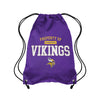 Minnesota Vikings NFL Property Of Drawstring Backpack