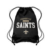 New Orleans Saints NFL Property Of Drawstring Backpack